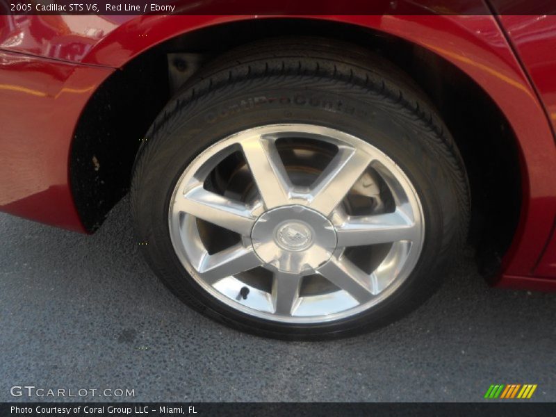 Red Line / Ebony 2005 Cadillac STS V6