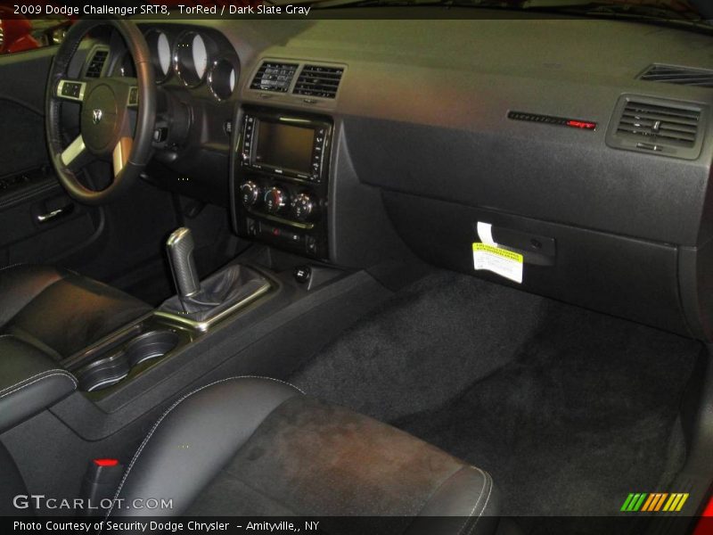 TorRed / Dark Slate Gray 2009 Dodge Challenger SRT8