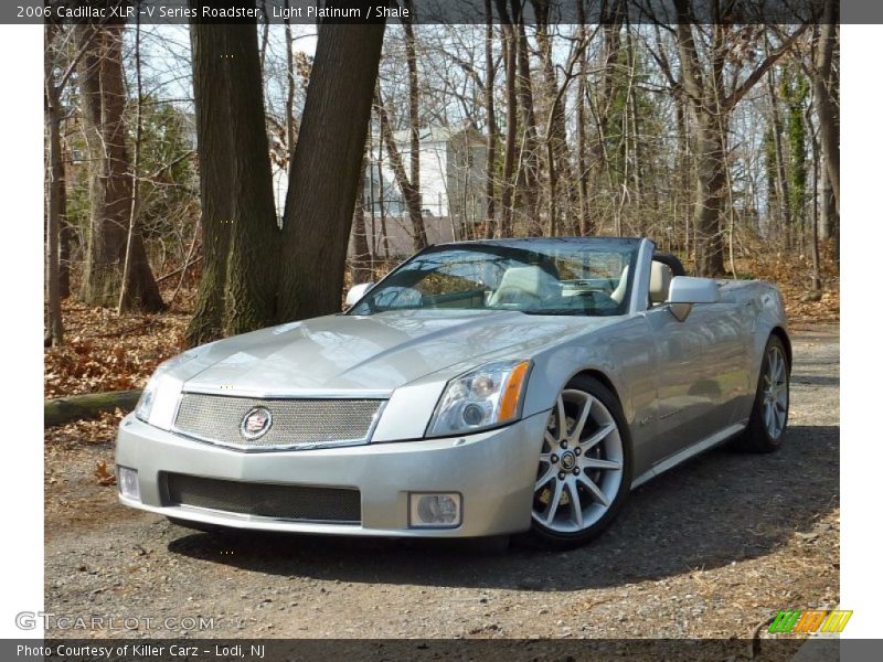 Light Platinum / Shale 2006 Cadillac XLR -V Series Roadster