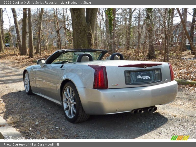 Light Platinum / Shale 2006 Cadillac XLR -V Series Roadster