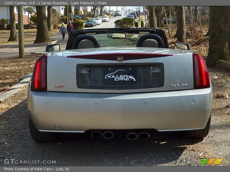 Light Platinum / Shale 2006 Cadillac XLR -V Series Roadster