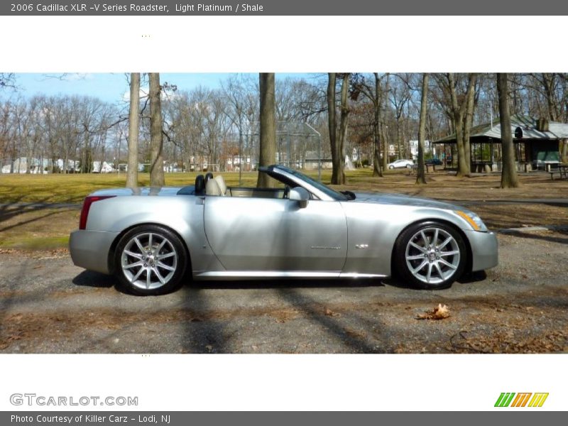 Light Platinum / Shale 2006 Cadillac XLR -V Series Roadster