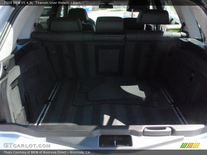 Titanium Silver Metallic / Black 2008 BMW X5 4.8i