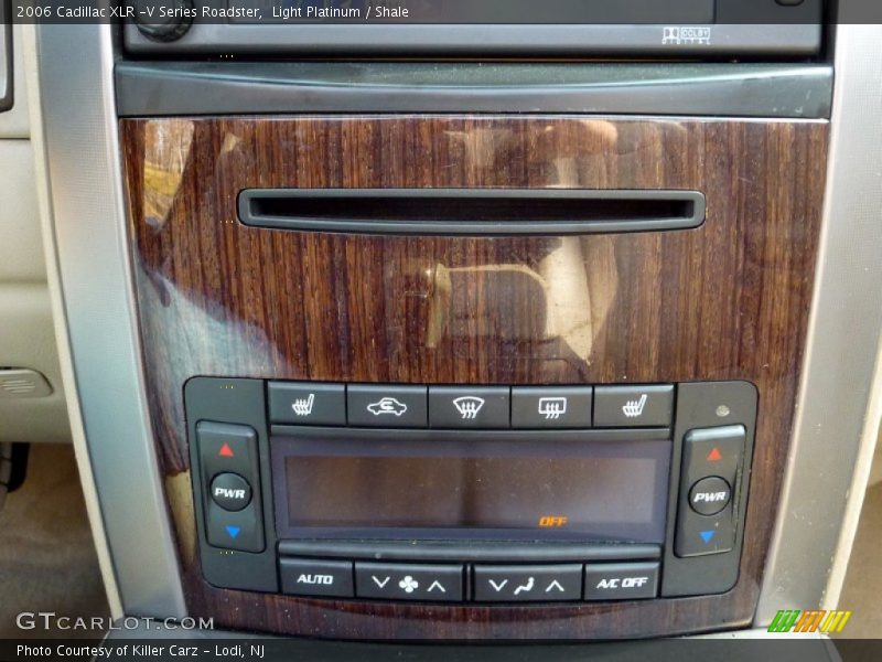 Light Platinum / Shale 2006 Cadillac XLR -V Series Roadster