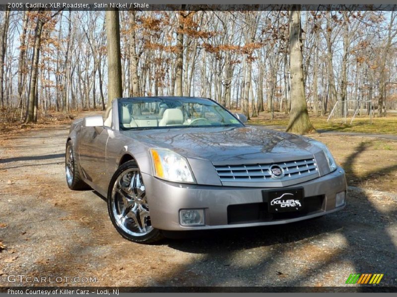 Satin Nickel / Shale 2005 Cadillac XLR Roadster