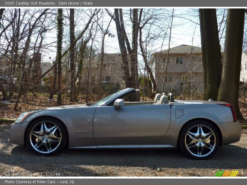 Satin Nickel / Shale 2005 Cadillac XLR Roadster