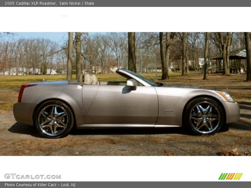 Satin Nickel / Shale 2005 Cadillac XLR Roadster
