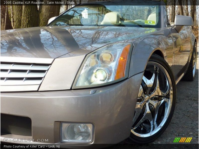 Satin Nickel / Shale 2005 Cadillac XLR Roadster