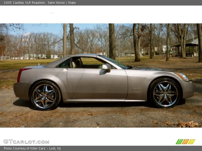 Satin Nickel / Shale 2005 Cadillac XLR Roadster