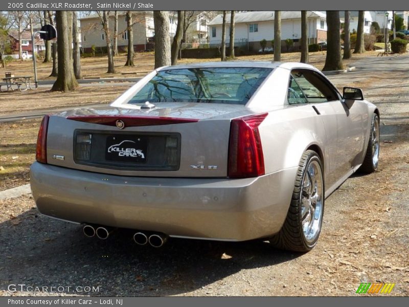 Satin Nickel / Shale 2005 Cadillac XLR Roadster