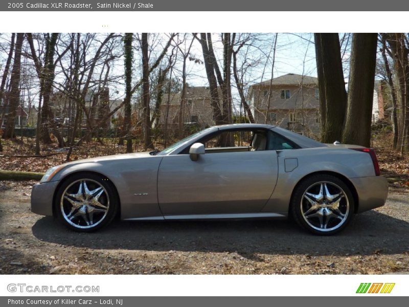 Satin Nickel / Shale 2005 Cadillac XLR Roadster