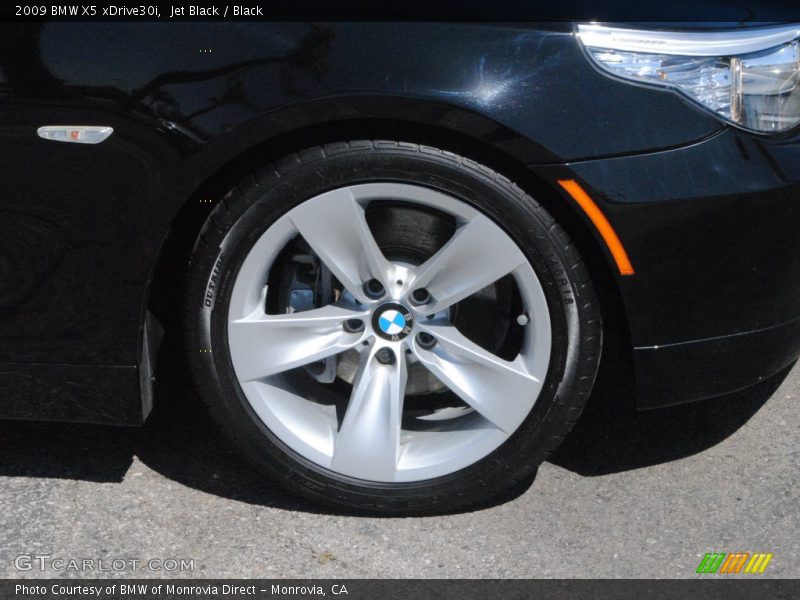 Jet Black / Black 2009 BMW X5 xDrive30i