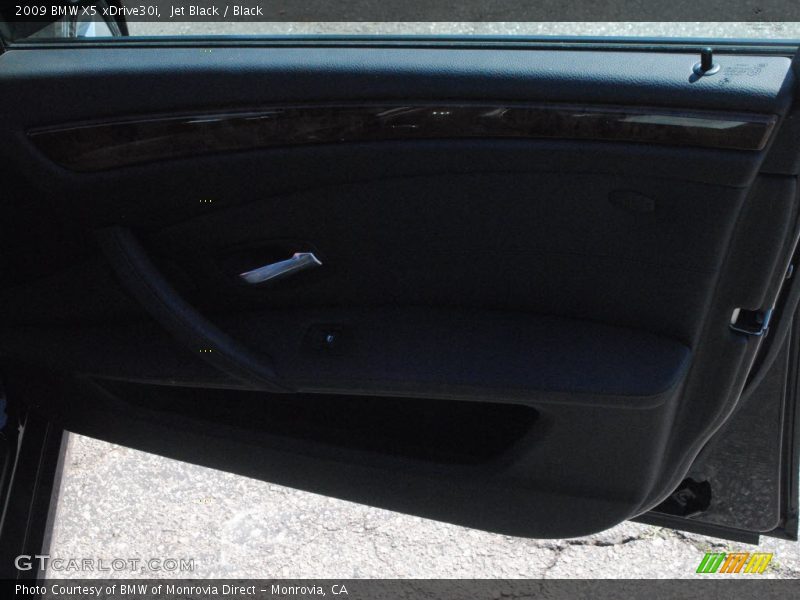 Jet Black / Black 2009 BMW X5 xDrive30i