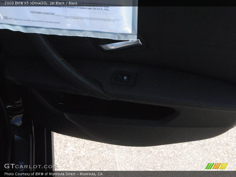 Jet Black / Black 2009 BMW X5 xDrive30i