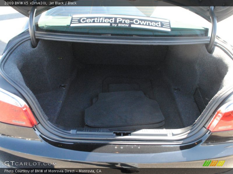 Jet Black / Black 2009 BMW X5 xDrive30i