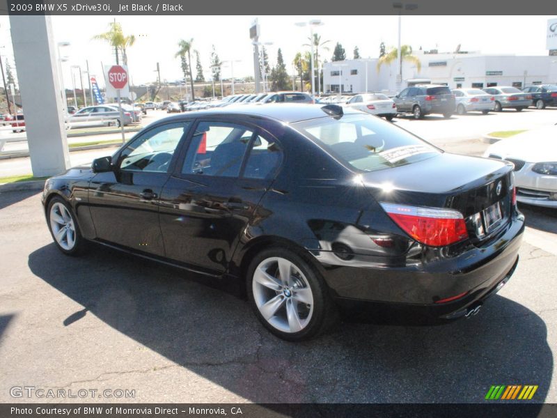 Jet Black / Black 2009 BMW X5 xDrive30i