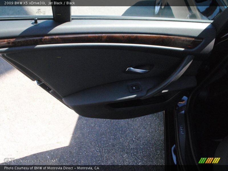 Jet Black / Black 2009 BMW X5 xDrive30i