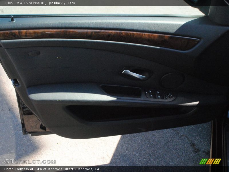 Jet Black / Black 2009 BMW X5 xDrive30i