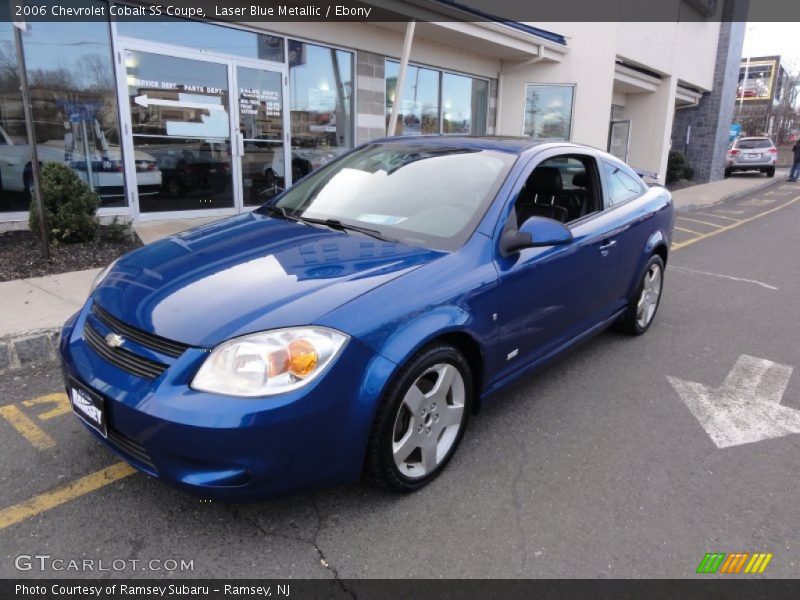 Laser Blue Metallic / Ebony 2006 Chevrolet Cobalt SS Coupe