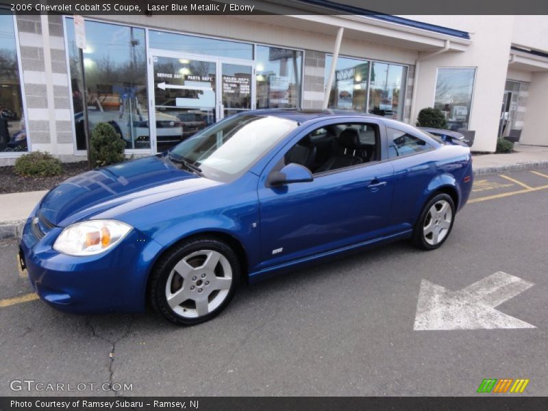 Laser Blue Metallic / Ebony 2006 Chevrolet Cobalt SS Coupe