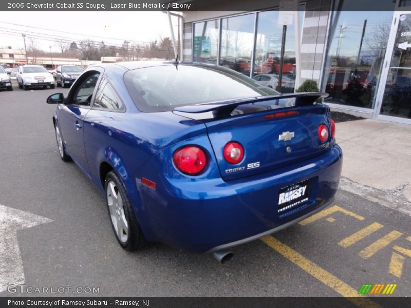 Laser Blue Metallic / Ebony 2006 Chevrolet Cobalt SS Coupe