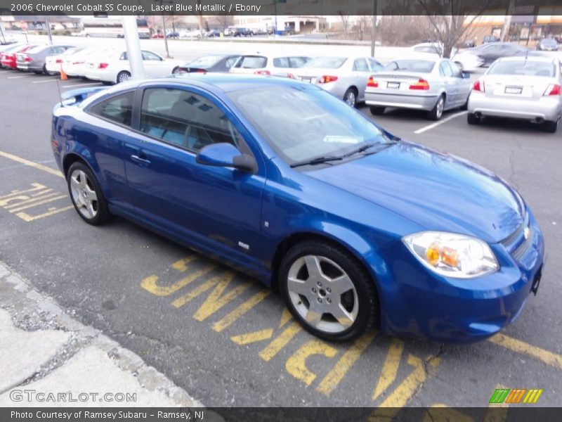 Laser Blue Metallic / Ebony 2006 Chevrolet Cobalt SS Coupe