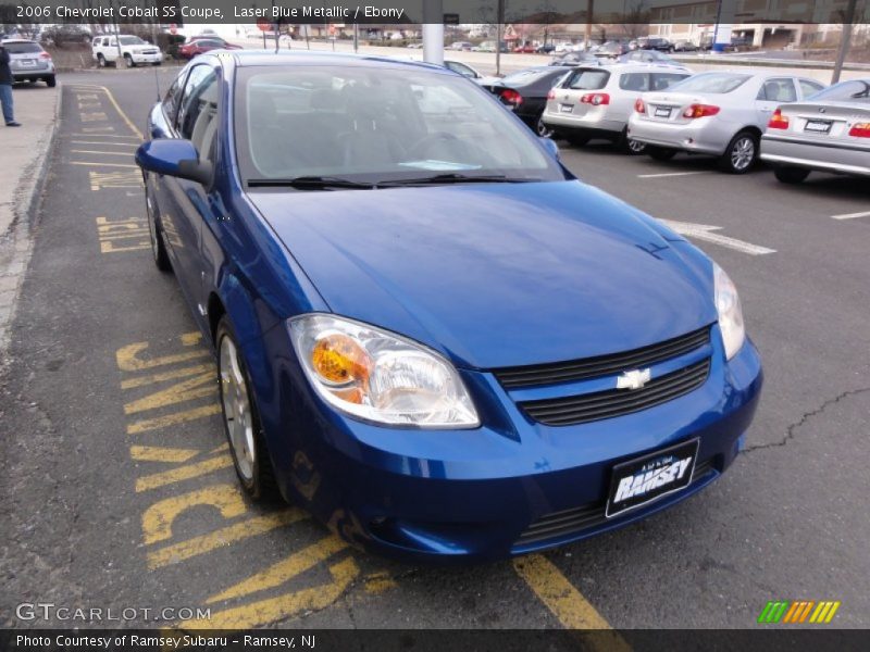 Laser Blue Metallic / Ebony 2006 Chevrolet Cobalt SS Coupe