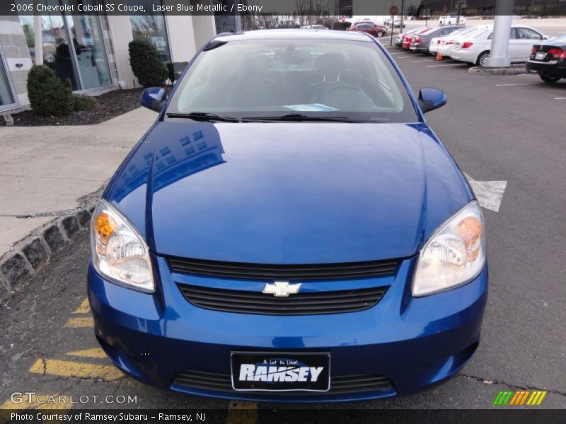 Laser Blue Metallic / Ebony 2006 Chevrolet Cobalt SS Coupe