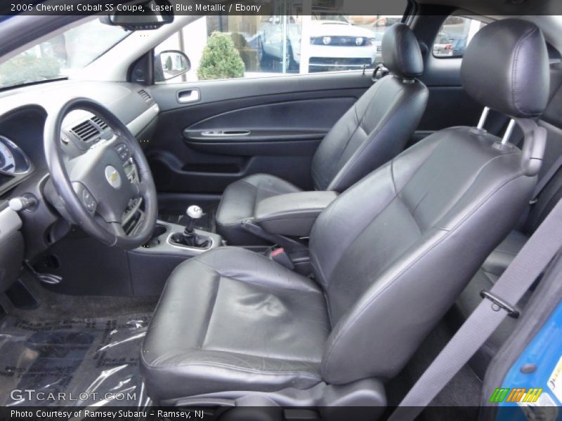 Front Seat of 2006 Cobalt SS Coupe