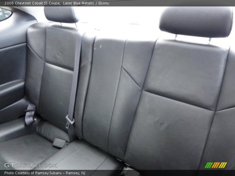 Rear Seat of 2006 Cobalt SS Coupe