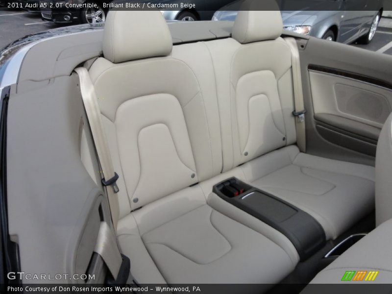 Rear Seat of 2011 A5 2.0T Convertible