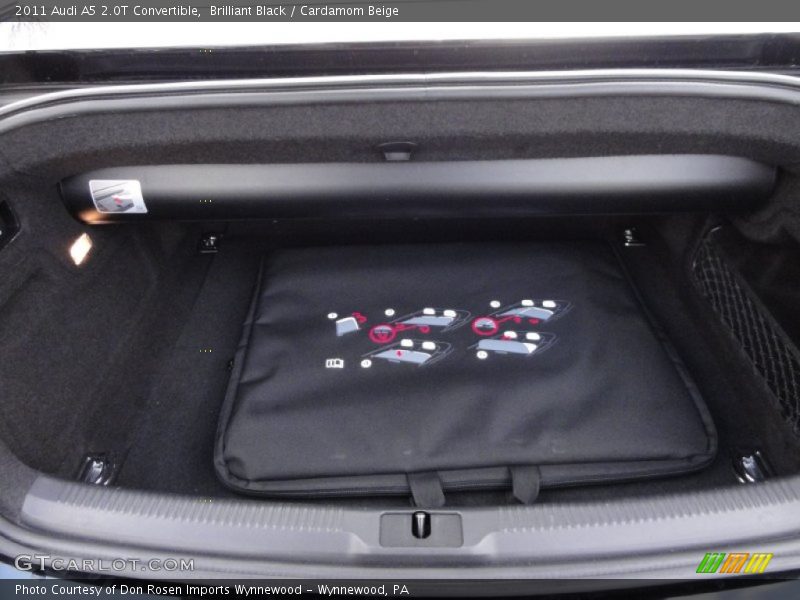 Brilliant Black / Cardamom Beige 2011 Audi A5 2.0T Convertible