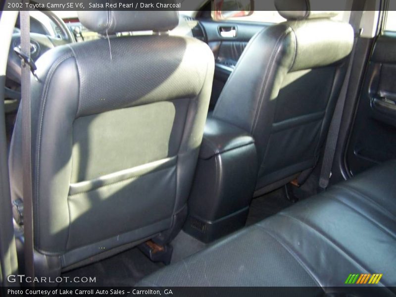 Salsa Red Pearl / Dark Charcoal 2002 Toyota Camry SE V6