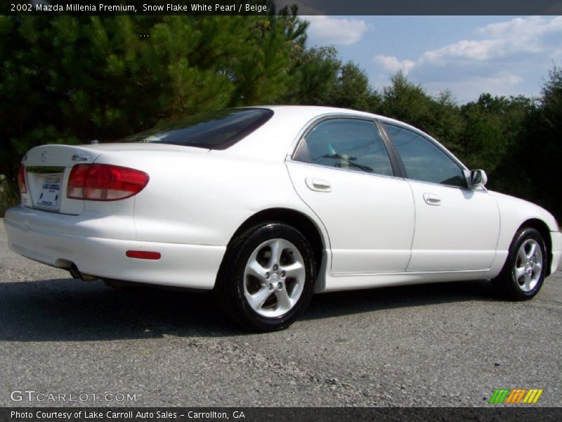 Snow Flake White Pearl / Beige 2002 Mazda Millenia Premium