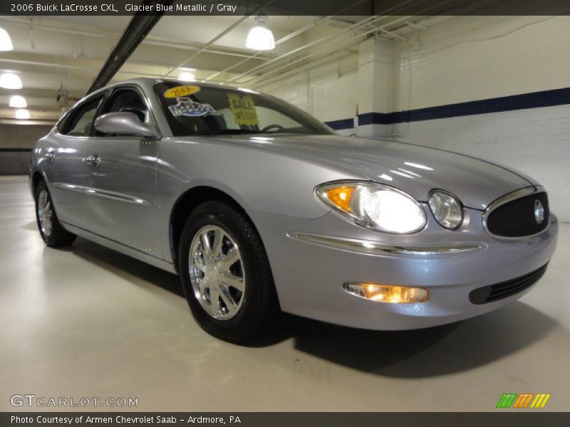 Glacier Blue Metallic / Gray 2006 Buick LaCrosse CXL