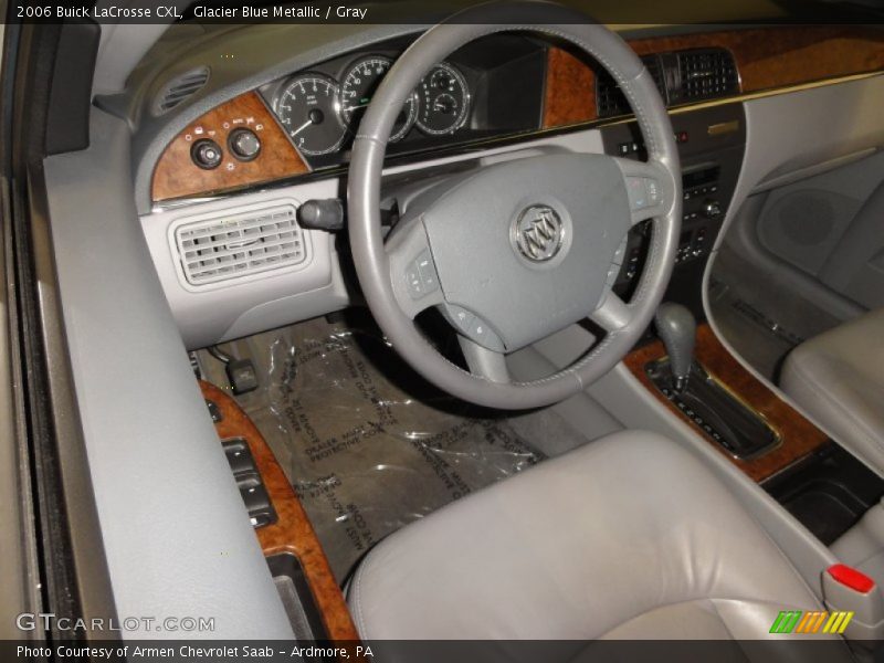 Glacier Blue Metallic / Gray 2006 Buick LaCrosse CXL