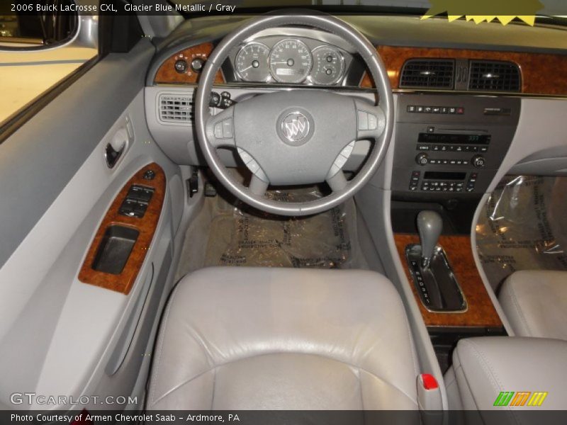 Glacier Blue Metallic / Gray 2006 Buick LaCrosse CXL