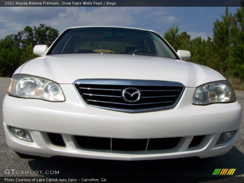 Snow Flake White Pearl / Beige 2002 Mazda Millenia Premium