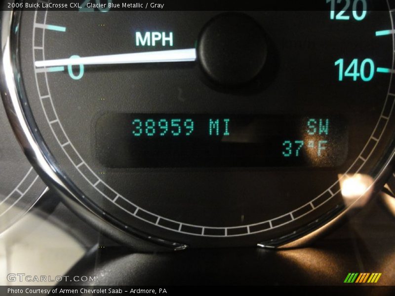 Glacier Blue Metallic / Gray 2006 Buick LaCrosse CXL