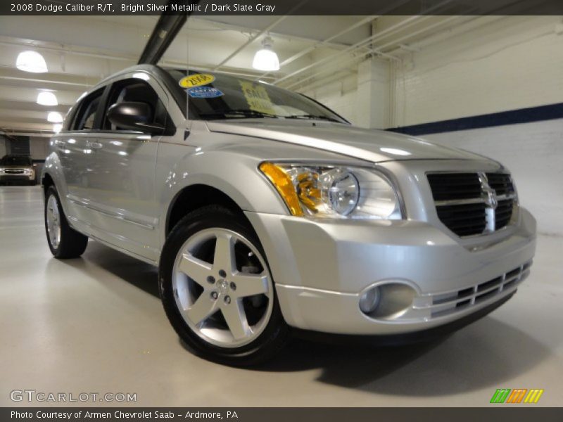 Bright Silver Metallic / Dark Slate Gray 2008 Dodge Caliber R/T