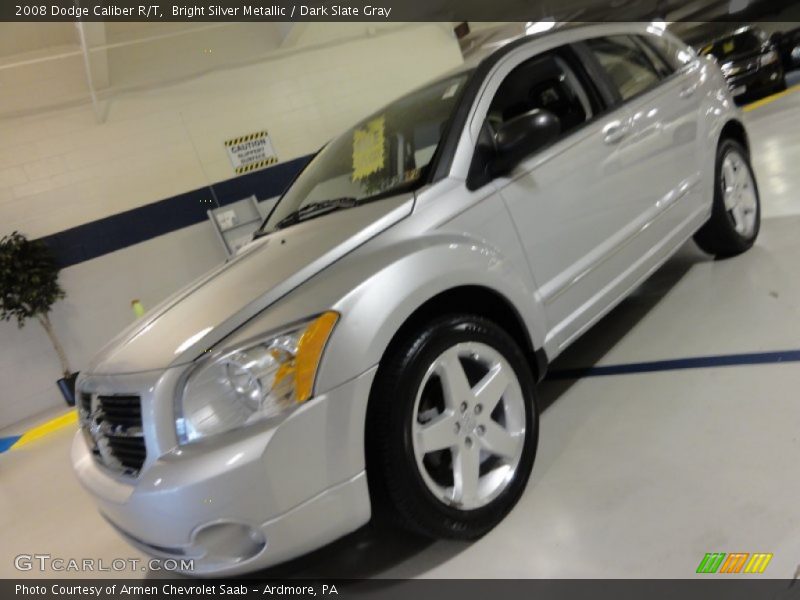 Bright Silver Metallic / Dark Slate Gray 2008 Dodge Caliber R/T
