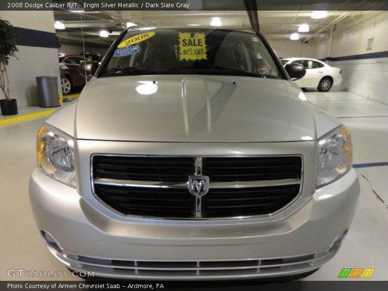 Bright Silver Metallic / Dark Slate Gray 2008 Dodge Caliber R/T