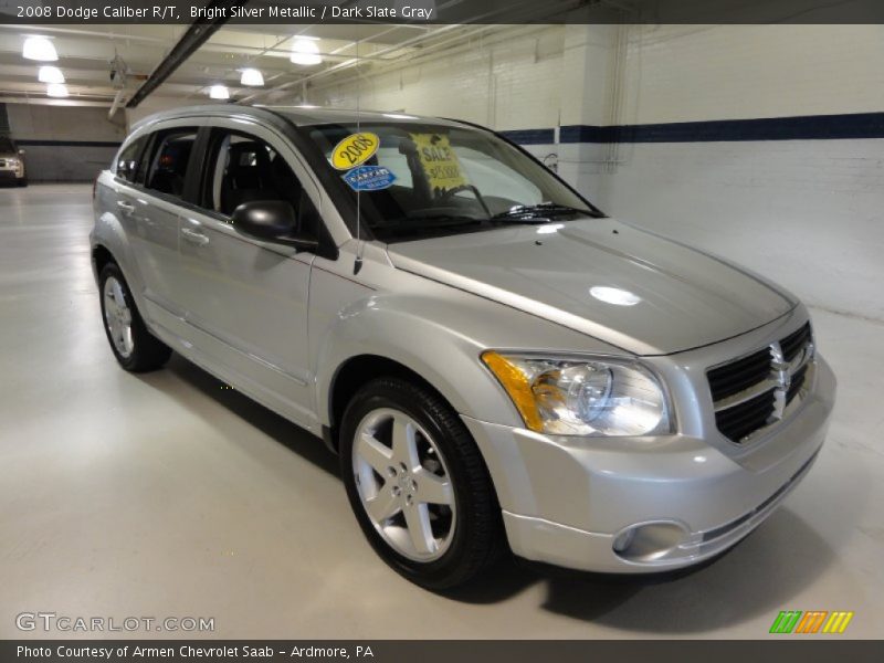 Bright Silver Metallic / Dark Slate Gray 2008 Dodge Caliber R/T