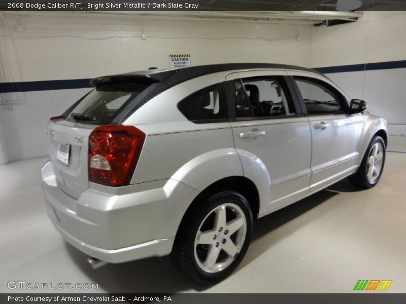 Bright Silver Metallic / Dark Slate Gray 2008 Dodge Caliber R/T