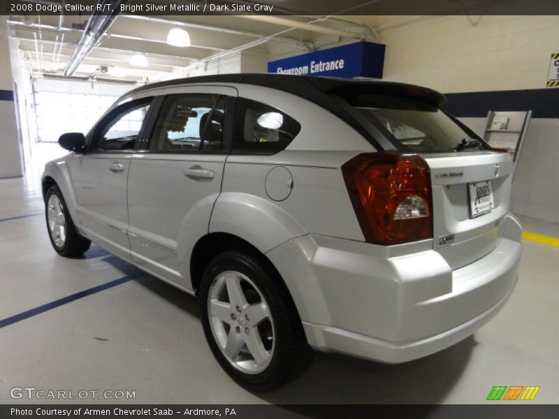 Bright Silver Metallic / Dark Slate Gray 2008 Dodge Caliber R/T