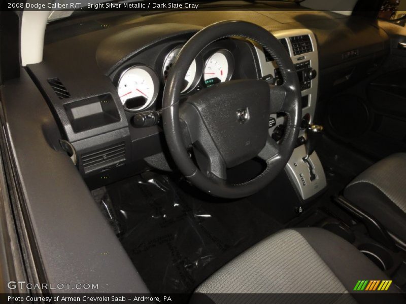 Bright Silver Metallic / Dark Slate Gray 2008 Dodge Caliber R/T