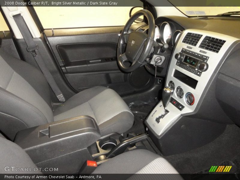 Bright Silver Metallic / Dark Slate Gray 2008 Dodge Caliber R/T