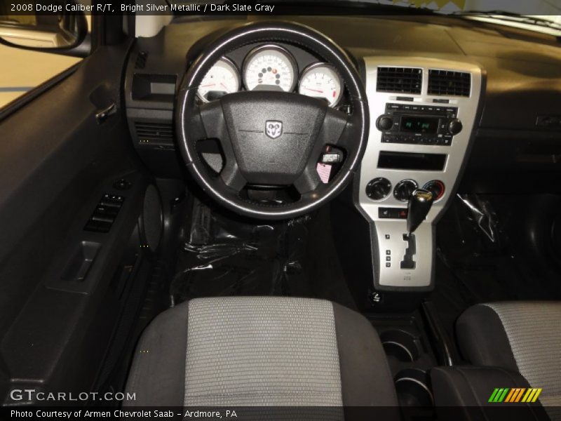 Bright Silver Metallic / Dark Slate Gray 2008 Dodge Caliber R/T