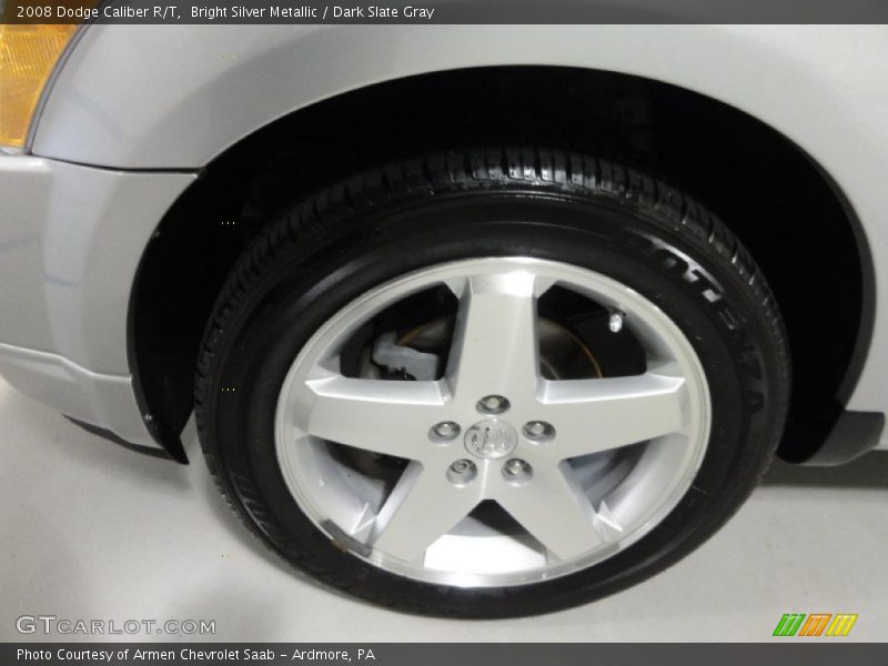 Bright Silver Metallic / Dark Slate Gray 2008 Dodge Caliber R/T