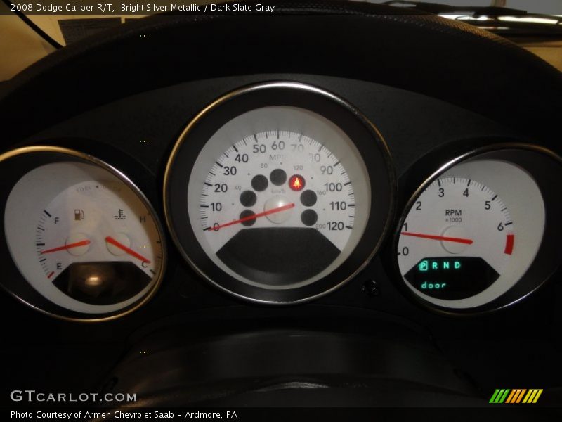 Bright Silver Metallic / Dark Slate Gray 2008 Dodge Caliber R/T